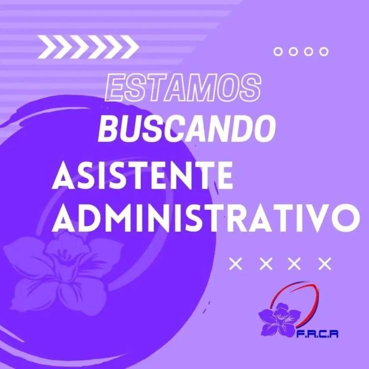 Contratación de Asistente&nbsp;Administrativo