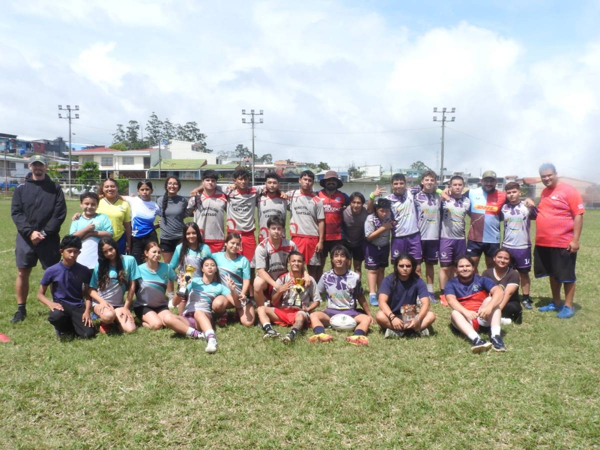 Copa Cartago Rugby T1 se vivió a lo grande en&nbsp;Oreamuno